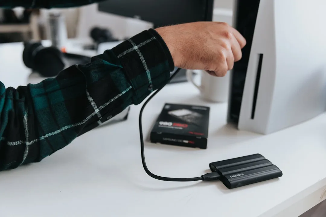 Mac 영상 편집 외장 SSD 속도 저하 제품 이미지